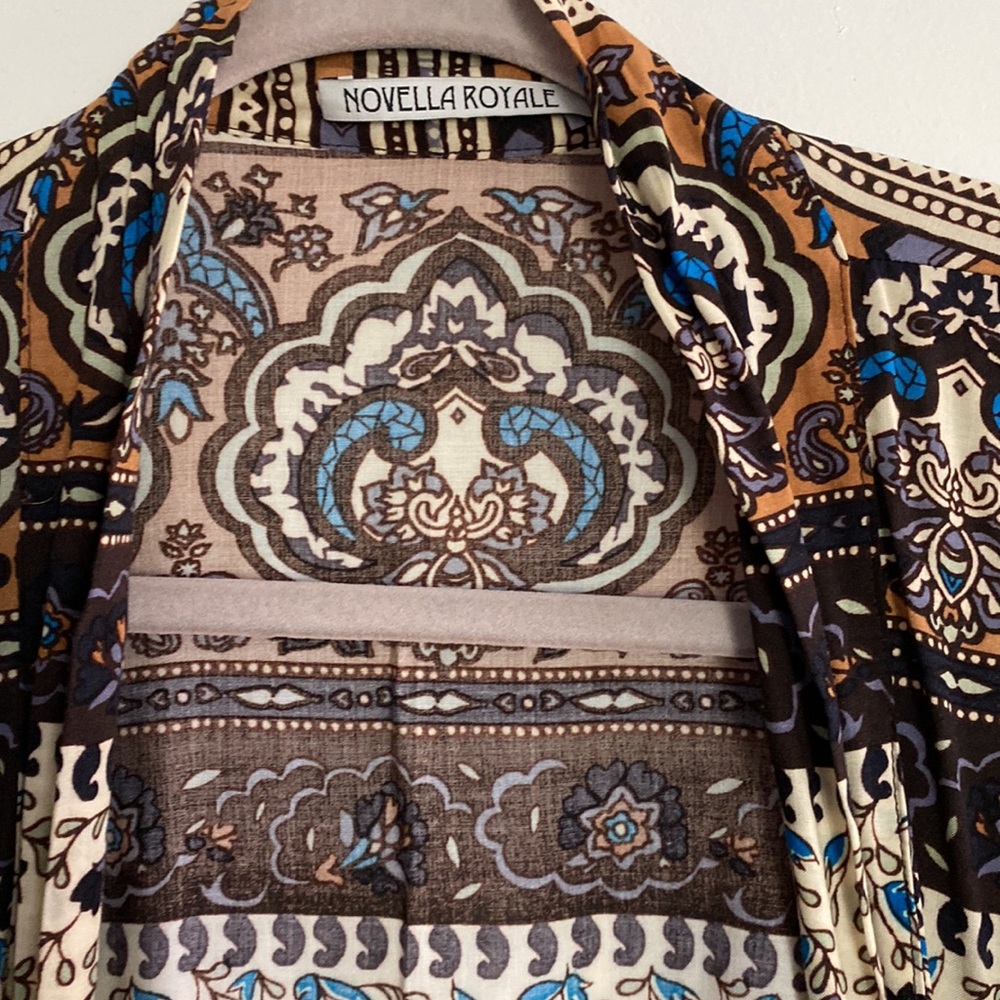 Novella Royale Sienna Tangier Hitchhiker kimono - Picture 3 of 7